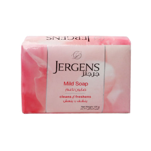 JERGENS SOAP MILD PURE AND NATURAL 125 GM