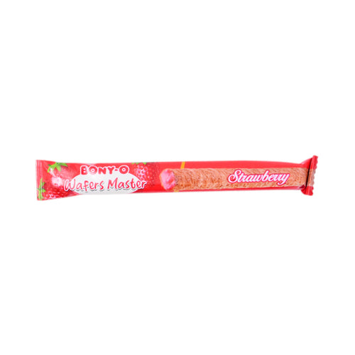 BONY-O WAFER MASTER STRAWBERRY 8 GM