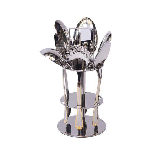 KITCHEN SPOON SET 7PC ALPEN BERG KK166