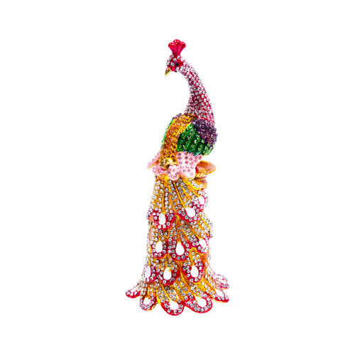 JEWELLERY BOX BEADS PEACOCK 3115