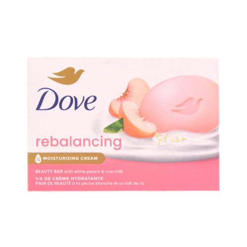 DOVE SOAP REBALANCING PEACH & RICE MILI 106 GM
