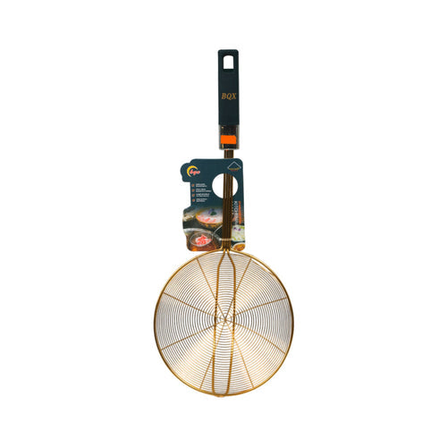 FRY STRAINER ROUND 18 CM GOLDEN LY34087 ZIK