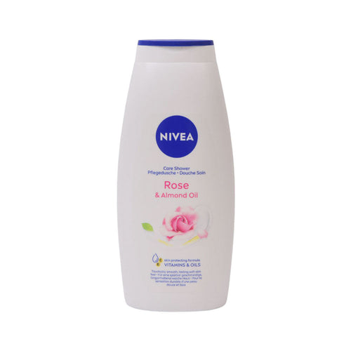 NIVEA SHOWER GEL ROSE & ALMOND OIL 750 ML