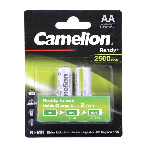 CAMELION RECHARGEABLE 2500 MAH AA2