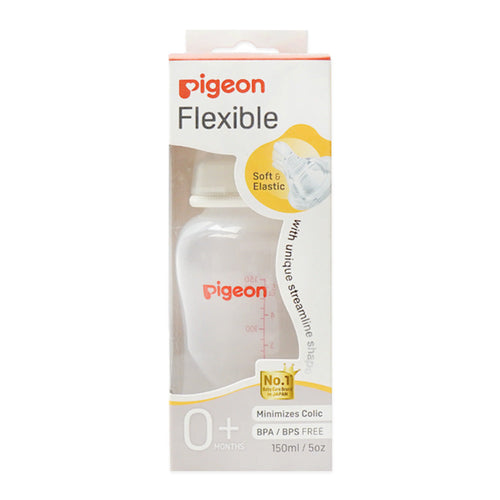 PIGEON BABY FEEDING BOTTLE FLEXIBLE 0M+150 ML 79887