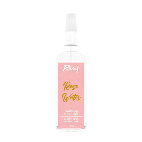 RIVAJ 100ML HYDRATING FACIAL MIST ROSE WATER