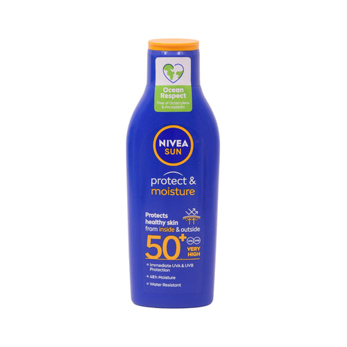 NIVEA SUN LOTION PROTECT & MOISTURE SPF 50+ 200 ML