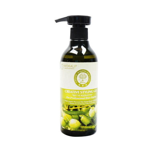 WOKALI HAIR GEL OLIVE WITH KERATIN IR WKL 305 300 ML