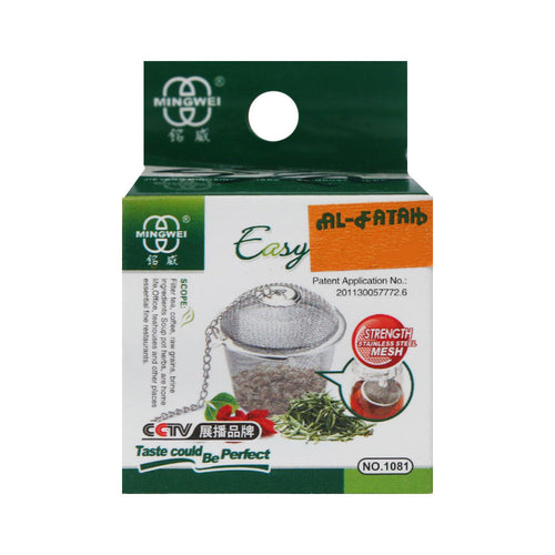 TEA STRAINER STEEL EASY FILTER 1081