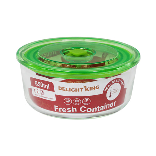 BOWL DK GLASS ROUND 0.85 LTR 5183