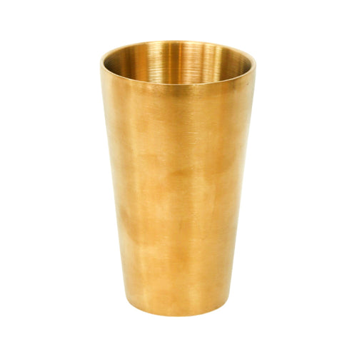 GLASS STEEL GOLDEN PLAIN 1012 (Pack of 6)