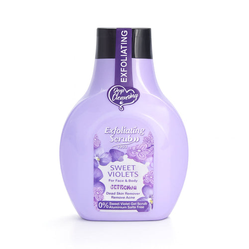 WOKALI EXFOLIATING SCRUB 2IN1 SWEET VIOLETS 500 ML WKL817