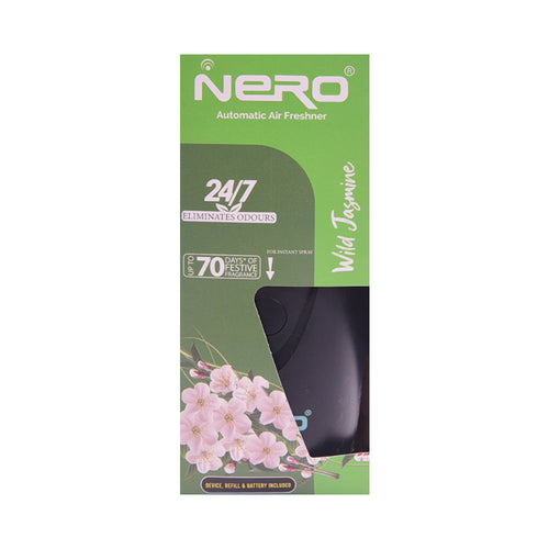 NERO AUTOMATIC AIR FRESHNER MACHINE & WILD JASMINE 250ML REF