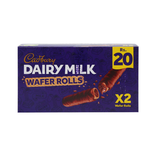 CADBURY CHOCOLATE WAFEROLL 8 GM BOX 24PC