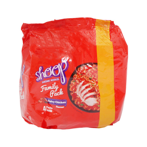 SHAN SHOOP SPICY CHICKEN NOODLE PACK OF 4PC