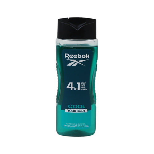 REEBOK SHOWER GEL COOL YOUR BODY 4 IN 1 400 ML