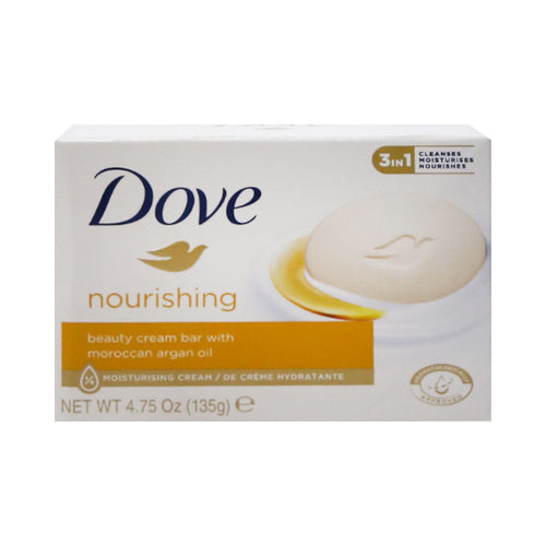 DOVE SOAP NOURISHING ARGAN OIL 3IN1 135 GM