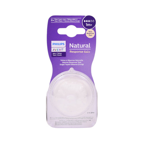 PHILIPS AVENT TEATS FLOW NATURAL 1M+2PC SCY963/02