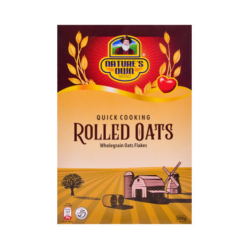 NATURE OWN ROLLED OATS WHOLE GRAIN 200 GM