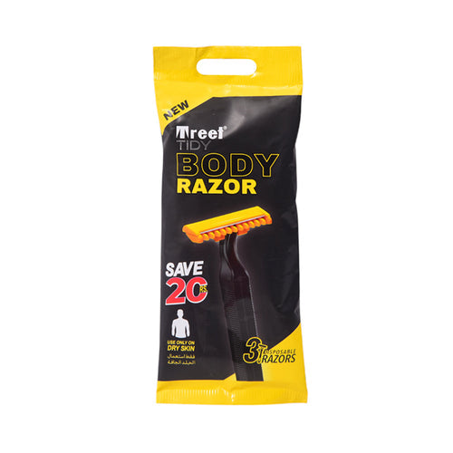 TREET TIDY BODY RAZOR 3 PCS PROMO PACK