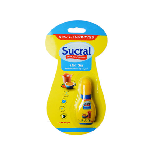 SUCRAL DROPS 200 ZERO CALORIE