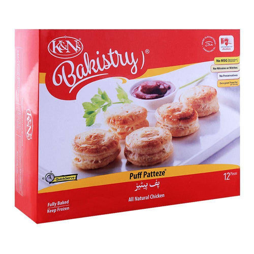 K&N PUFF PATTEZE 12 PC 288 GM