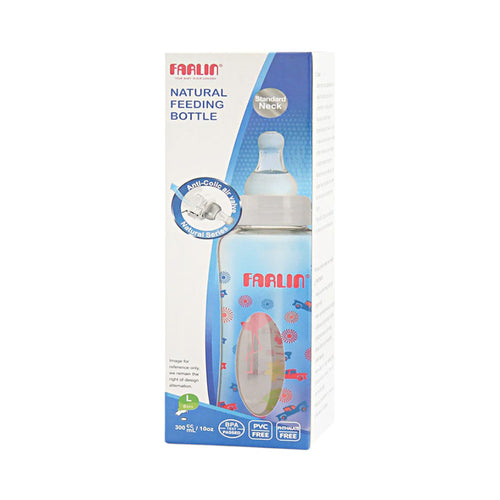 FARLIN BABY FEEDING BOTTLE NATURAL 6M+300 ML NF-797
