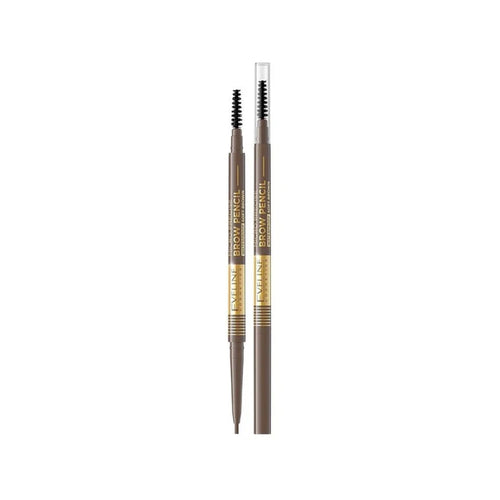 EVELINE MICRO PRECISION BROW PENCIL 02 SOFT BROWN