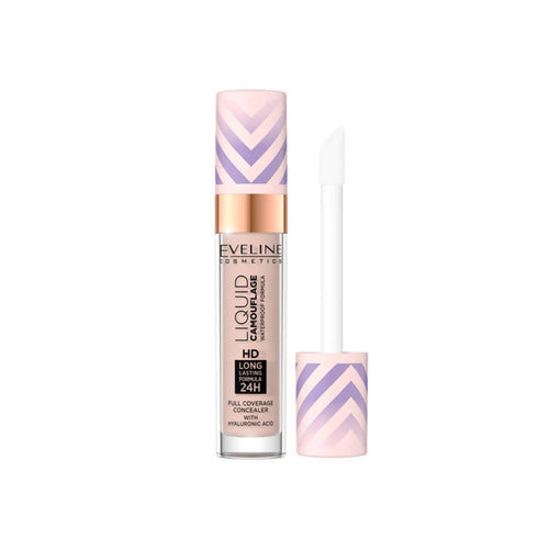 EVELINE LIQUID CAMOUFLAGE WATERPROOF FORMULA 03 SOFT NATURAL