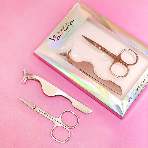 BEAUTY BY AMNA APPLICATOR AND SCISSOR