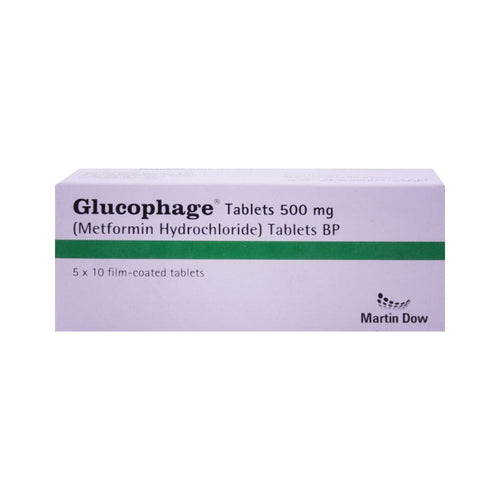 GLUCOPHAGE 500MG TAB