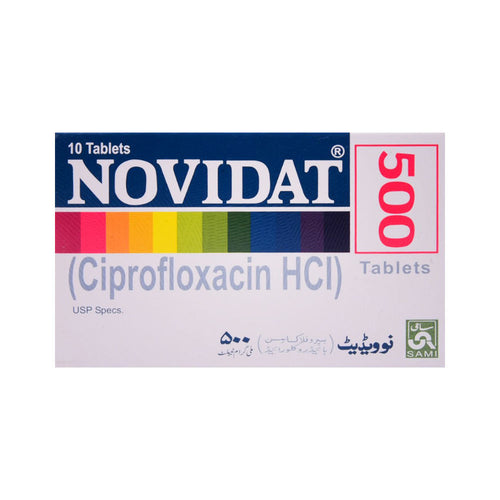 NOVIDAT 500MG TAB