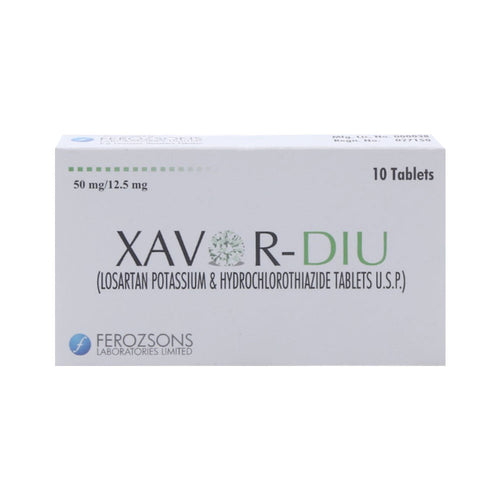XAVOR DIU 50MG TAB