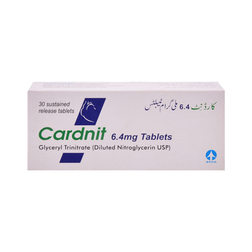 CARDNIT 6.4MG TAB