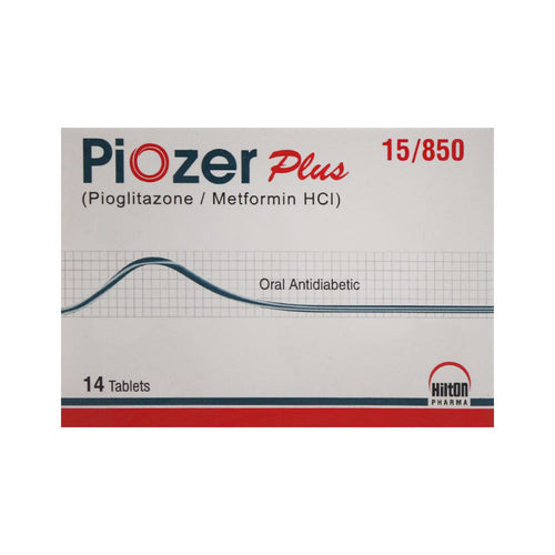 PIOZER PLUS 15/850MG TAB