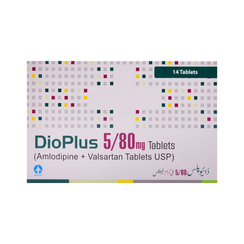 DIOPLUS 5/80MG TAB