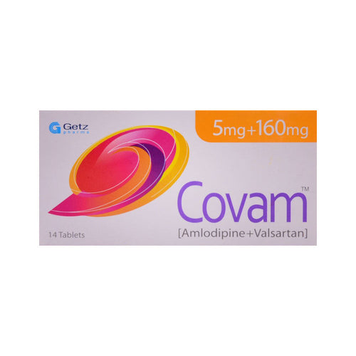COVAM 5MG/160 TAB