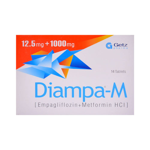 DIAMPA M 12.5/1000MG TAB