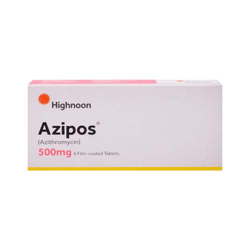 AZIPOS 500MG CAP 6S