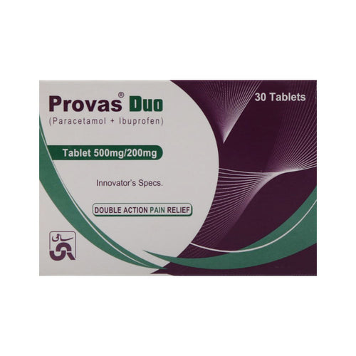 PROVAS DUO 500MG/200MG TAB (30S)