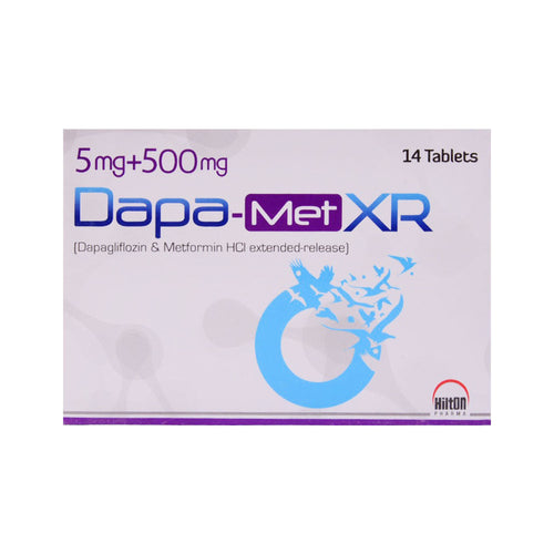 DAPA MET XR 5/500MG TAB 14S