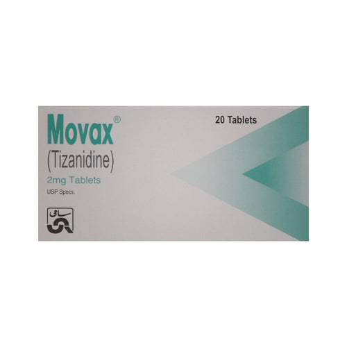 MOVAX 2MG TAB 20S