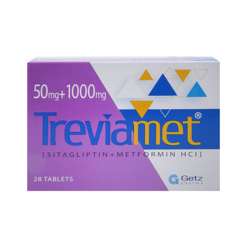 TREVIAMET 50/1000MG TAB 14S