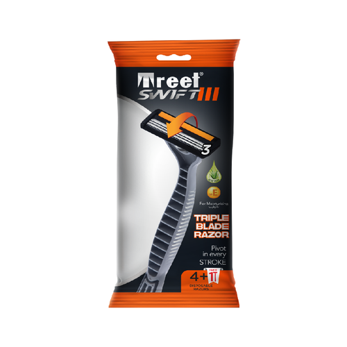 TREET SWIFT III (4+1 FREE RAZOR) PROMO PACK