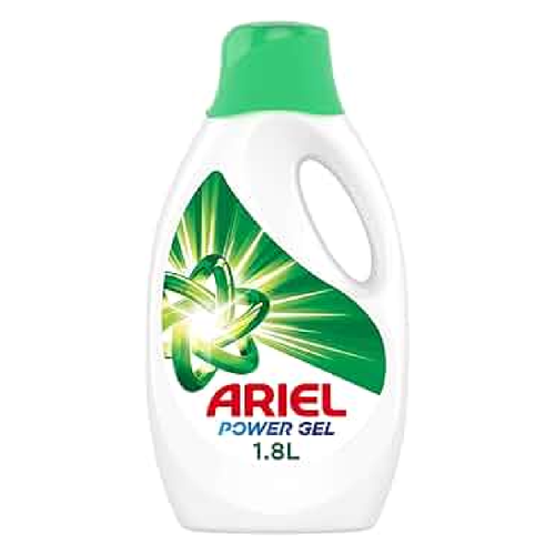 ARIEL WASHING LIQUID GEL POWER GEL 1.8 LTR