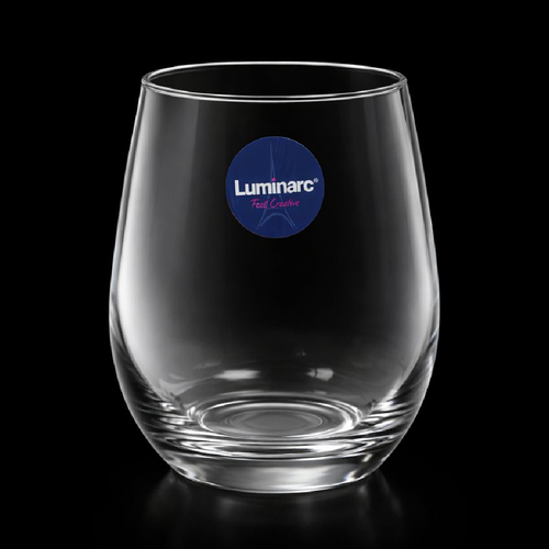 GLASS LUMINARC MAINE GREY V2959 Pack oF 6