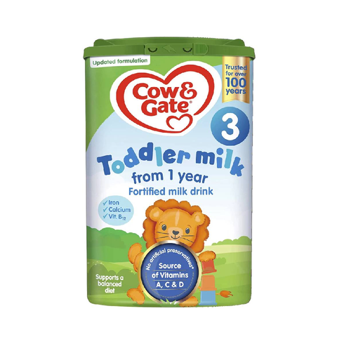 COW AND GATE MILK 3 TODDLER 1-2 YEARS 800 GM