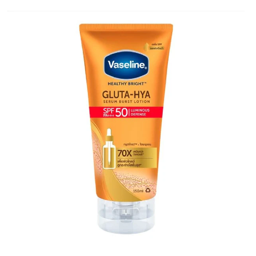 VASELINE GLUTA-HYA SPF50 SERUM BRUST LOTION 150ML