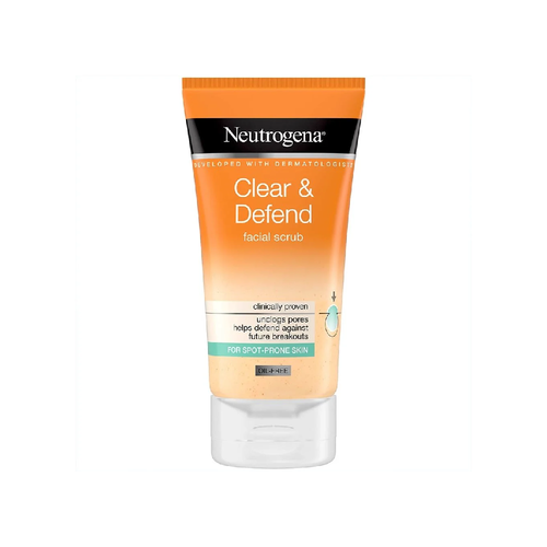NEUTROGENA FACE SCRUB CLEAR & DEFEND 150 ML