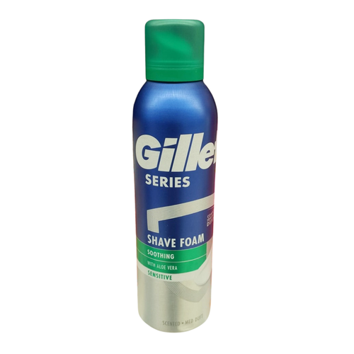 GILLETTE SERIES SHAVING FOAM MOUSSE SENSITIVE SKIN 250 ML